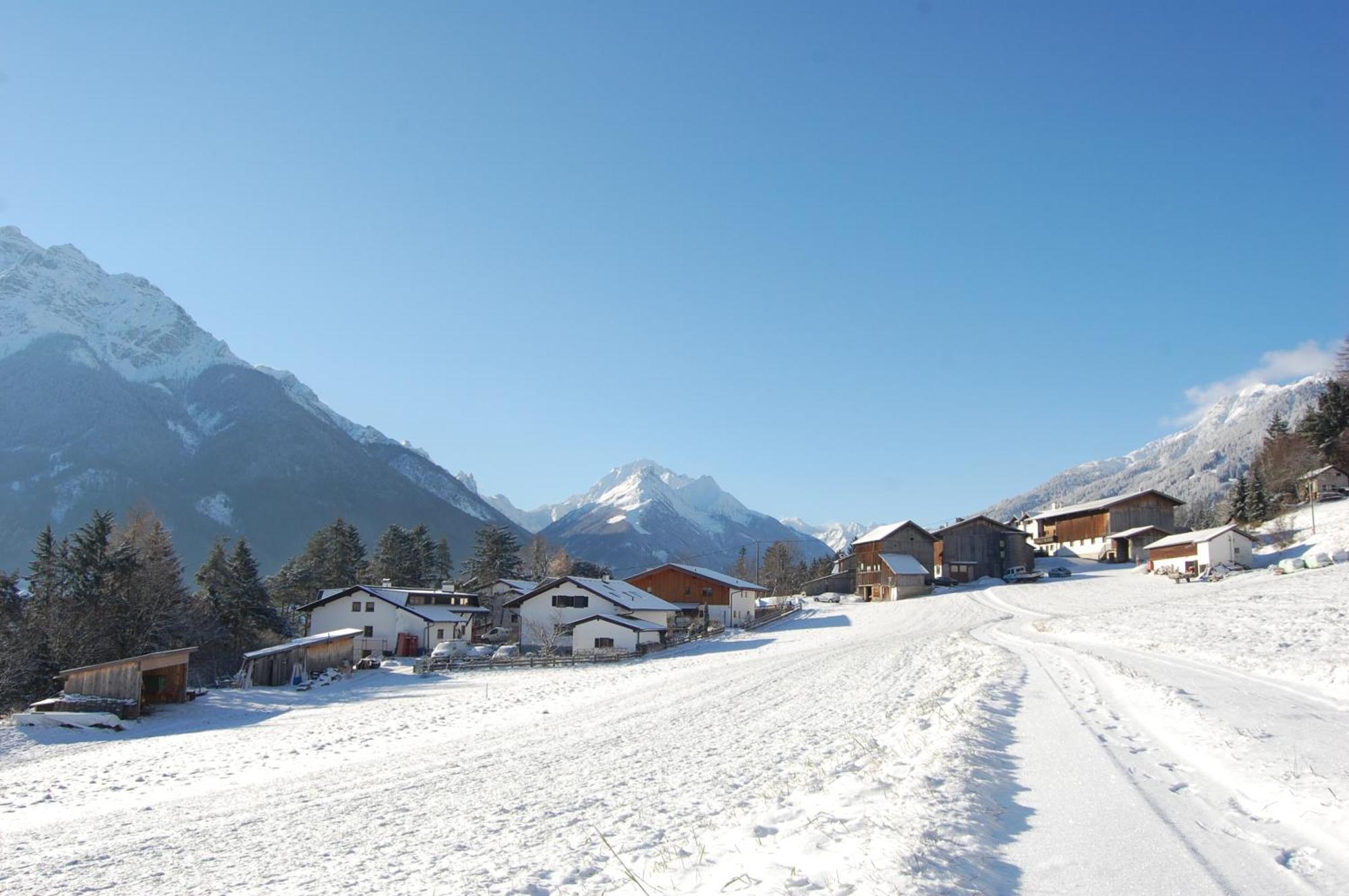 Ferienwohnungen Unterluimes Telfes im Stubai Exterior foto